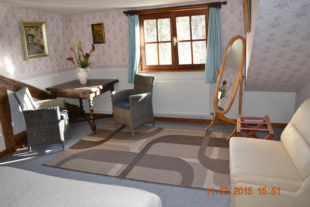 Auberge Au Naturel Des Ardennes Rochehaut Oda fotoğraf